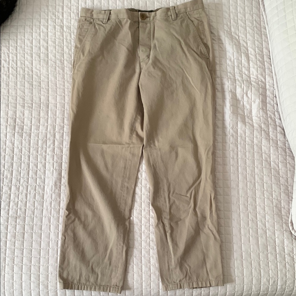 A.P.C. Men's Khaki Chinos